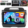 1+32G Android 13 CarPlay Autoradio GPS BT WIFI DAB+ Für KIA Sportage 3 2010-2016