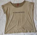  Damen  T- Shirt  Gr. L braun von manguun