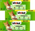 (EUR 4,33 / kg) Kitekat Landpicknick in Sauce - 144 Beutel x 85 g - Katzenfutter