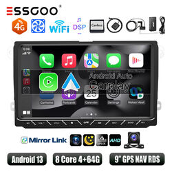 DAB+ Android 13 4+64G Autoradio Carplay GPS KAM Für VW GOLF 5 Touran Polo Caddy