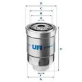 Kraftstofffilter Filtereinsatz 24.366.00 UFI für DAIHATSU HYUNDAI ISUZU KIA OPEL