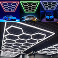 14x Hexagon LED Lampe Röhren Werkstatt Garage Wand Decken Leuchte Beleuchtung DE