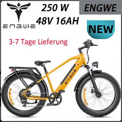 ENGWE E26 26 Zoll Elektrofahrrad,48V Fat Tire EBike 16Ah E-Mountainbike 100KM