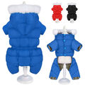 Wasserdicht Hundemantel Hundejacke Winter Hundeoverall kleidung für kleine Hunde