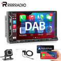 7" Android 13 DAB+ Autoradio GPS Navi mit Rückfahrkamera Doppel 2 DIN Bluetooth