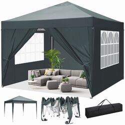 Pavillon Faltpavillon 3x3m 3x6m Wasserdicht Gartenzelt Partyzelt UV Pavillion DE