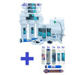 7 Stufen Osmoseanlage Umkehrosmose Wasserfilter System 75GPD + Ersatzfilter SET