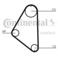 CONTINENTAL CTAM Wasserpumpe + Zahnriemensatz CT558WP1 für OPEL KADETT CC T85