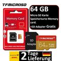 Micro SD Karte Speicherkarte Memory card 64 GB- U3 TFMICROSD Flash Drive