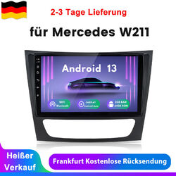 Android 13 Autoradio Carplay GPS Navi WIFI DAB+ SWC 2+64G Für Mercedes Benz W211