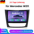 Android 13 Autoradio Carplay GPS Navi WIFI DAB+ SWC 2+64G Für Mercedes Benz W211