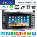 Für Mercedes A B Klasse W169 W245 W906 W639 Autoradio Android 12 Carplay GPS RDS