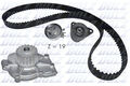 DOLZ Wasserpumpe + Zahnriemensatz (KD115) für Volvo S80 I S60 C70 Xc90 V40 S40