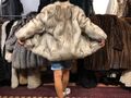 Fuchsjacke Blaufuchs Pelz Pelzjacke FOX Fur Coat Volpe Pelliccia 38-40