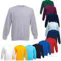 Sweatshirt Herren Pullover Arbeitspullover Fruit of the Loom bis 5XL