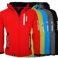 Geographical Norway Trimaran Herren Softshell Funktions Outdoor Jacke wasserfest