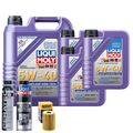 Motoröl 5W40 LIQUI MOLY 8L+HENGST Ölfilter +Spülung +Cera Tec