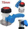 IBC Kugelhahn Auslaufhahn Für 2" Container Regenwassertank Adapter + Absperrhahn