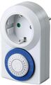 Brennenstuhl Zeitschaltuhr MMZ 20, mechanische Timer-Steckdose (Tages-Zeitschalt
