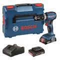 Bosch Akku-Schlagbohrschrauber GSB 18V-45  2x2,0 Ah Akkus, Ladegerät, L-Boxx