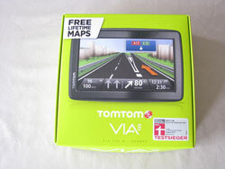 Mobiles Navigationsgerät - TomTom VIA 135 M Europa , Free Lifetime Maps