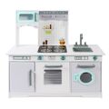 Bayer Chic 2000 Spielküche extra groß weiß mint grau mit Waschmaschine NEU