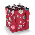 Reisenthel 9er Bottlebag Flaschentasche Funky Dots 2 für 1,0 Liter Flaschen