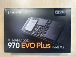 Samsung 970 EVO Plus 500 GB 2.5 Zoll Internal SSD (MZ-V7S500BW) NEU OVP