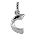 Buchstaben Anhänger - Echtschmuck 925 Silber - auf Wunsch mit Kette - NEU