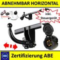 Anhängerkupplung abnehmbar + E-Satz 7 poli für Mercedes GLK X204 2008-