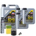 Motoröl 0W30 LIQUI MOLY Top Tec 6100 8L+MANN Ölfilter+Cera Tec+Ölablassschraube