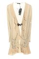 ZERO Cardigan Damen Gr. DE 38 creme Elegant