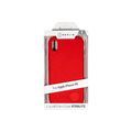 iphone XR Liquid Silikon Case Steglitz blau / rot Handy Schutzhülle Cover