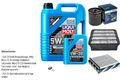 BOSCH Inspektionspaket 6 L Liqui Moly Longtime High Tech 5W-30 für Mazda CX-5