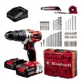 Einhell Akku-Schlagbohrschrauber TE-CD 18/2 Li-i +64 (2x2,0Ah)Power X-Change OVP