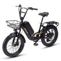 20 Zoll E-Bike Moped E Mountainbike 48V 15Ah Elektrofahrrad 25km/h City ebike