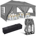 Klapp Pavillion 3x6m Faltpavillon Outdoor Gartenzelt Partyzelt Wasserdicht 206