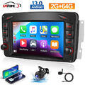 64G Android 13 Autoradio Für Mercedes Benz CLK W209 W203 W463 W208 GPS Navi +Kam