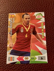 Panini Adrenalyn XL Road to World Cup WM 2014 - Star Player Andrés Iniesta
