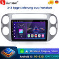 Für VW Tiguan 2007-2016 9” Android 13 Autoradio GPS Navi WIFI BT SWC DAB+ 1+32G