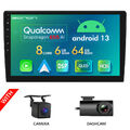 DVR+CAM+10.1 Zoll Android 8Kern 6+64G Autoradio 2 DIN DAB+ mit GPS Navi WiFi DSP