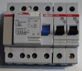 ABB FI-Schalter Typ: A F374 / 40A, 0,03mA & 2 Automaten B16A