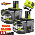 4X Original Für Ryobi Akku 18V 9,0 12,0 Ah HP Lithium ONE Plus RB18L50 P108 P104