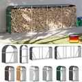 Brennholzunterstand Holz Regal Brennholz Lager Kaminholz Unterstand Metall