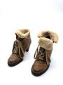 paul green Damen Ankle Boots Stiefelette Winterboots braun Gr 37 EU Art 18850-50