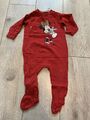 Pyjama Mädchen Gr. 74 Minnie Maus, Rot 