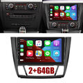 2+64GB Für BMW 1er E81 E82 E87 E88 9" Android 13 Autoradio GPS Navi WiFi BT 2Din