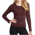 Conta Damen langarm Unterhemd Thermo Shirt 1/1 Arm Funktionswäsche Winterwäsche