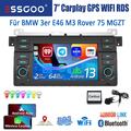 2+64G Autoradio Apple Carplay Android 13 GPS Navi Für BMW E46 3er 318 320 MG ZT