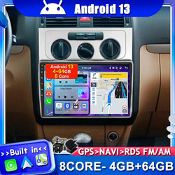 4G+64GB Für VW Touran 2006-2008 Autoradio CarPlay Android13 GPS Navi CarPlay AHD